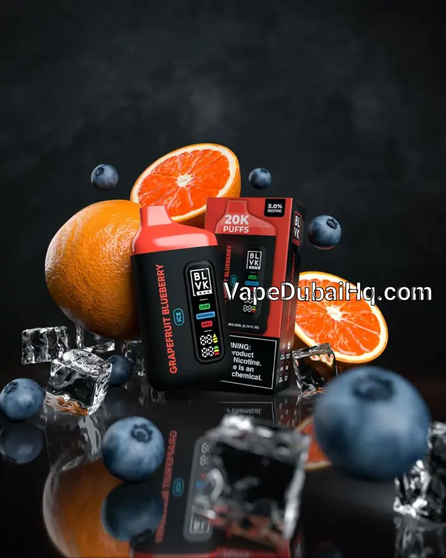 BLVK Grapefruit Blueberry Ice 20000 Puffs – 5% Nicotine