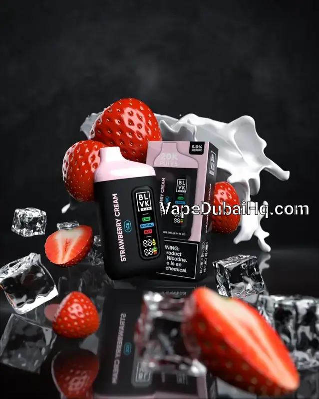 BLVK Strawberry Cream Ice 20000 Puffs
