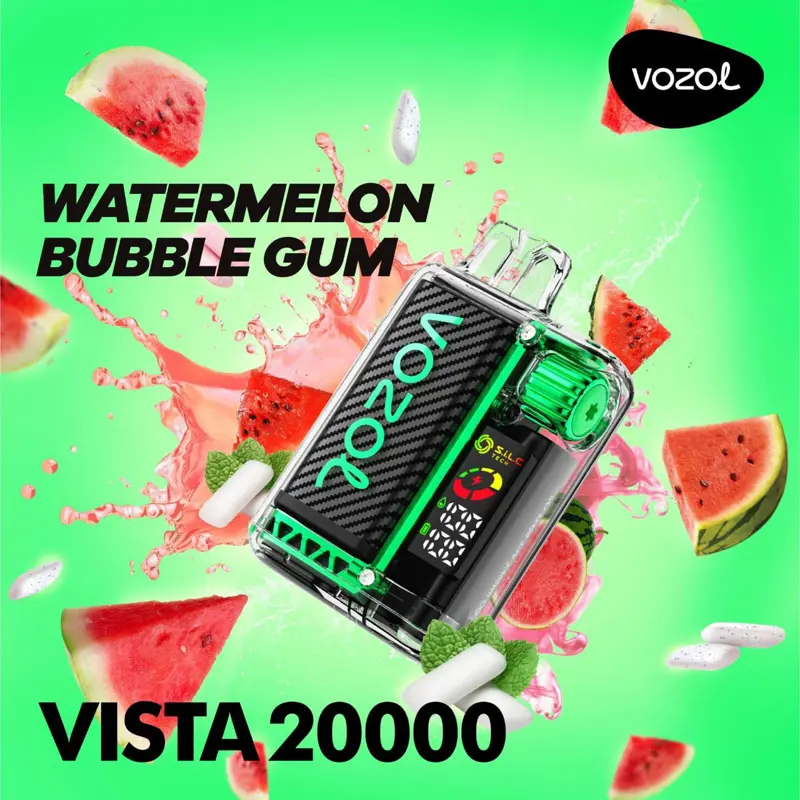 Watermelon Bubble Gum 20000 Puffs – Vozol Vista
