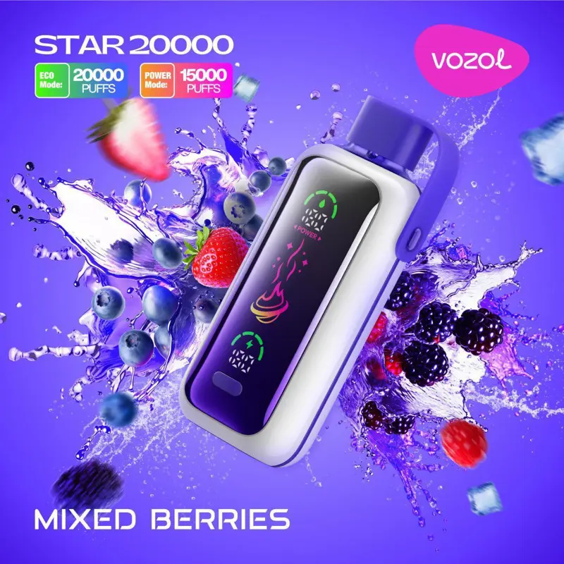 Mixed Berries 20000 Puffs – Vozol Star