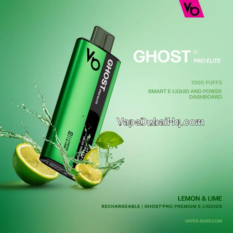 Lemon Lime 7000 Puffs – Ghost Pro Elite