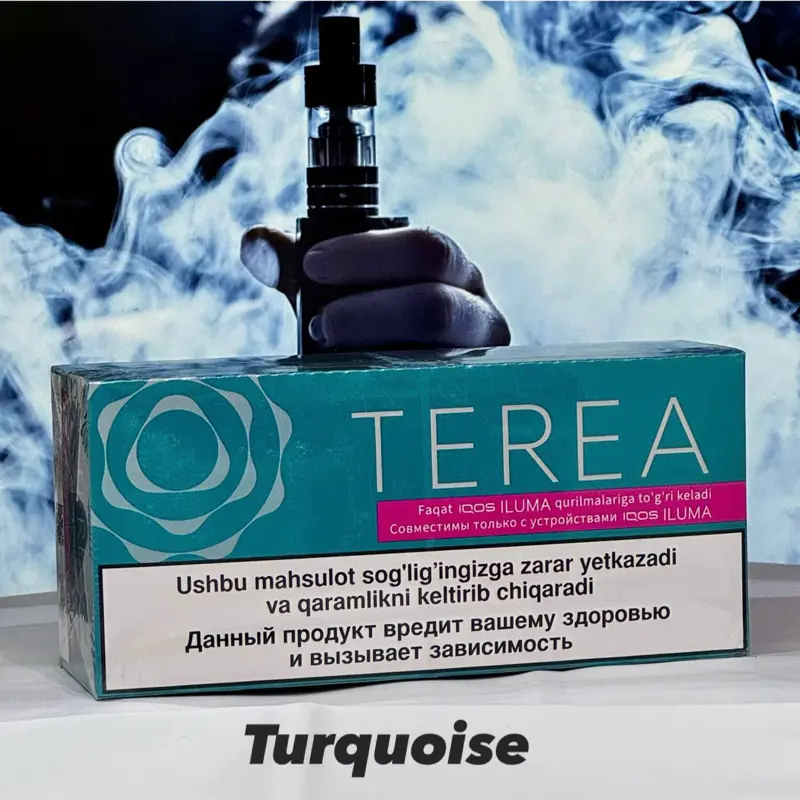 TEREA Turquoise – Smooth Menthol Tobacco