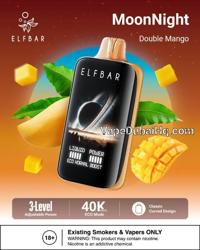 Double Mango 40000 Puffs – Elfbar MoonNight