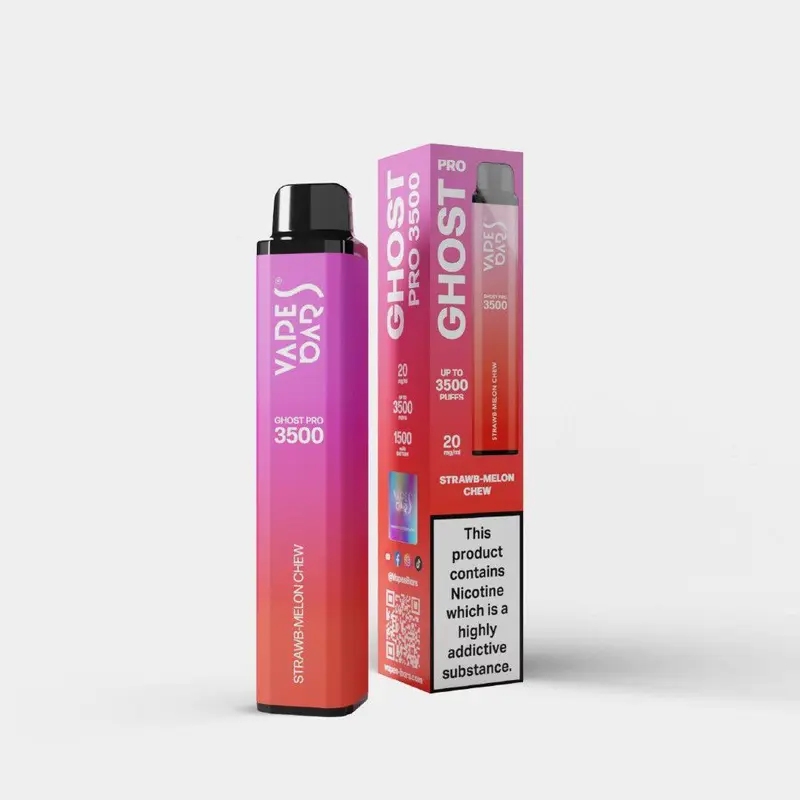 Strawb-Melon Chew – Vape Bars Ghost Pro 3500