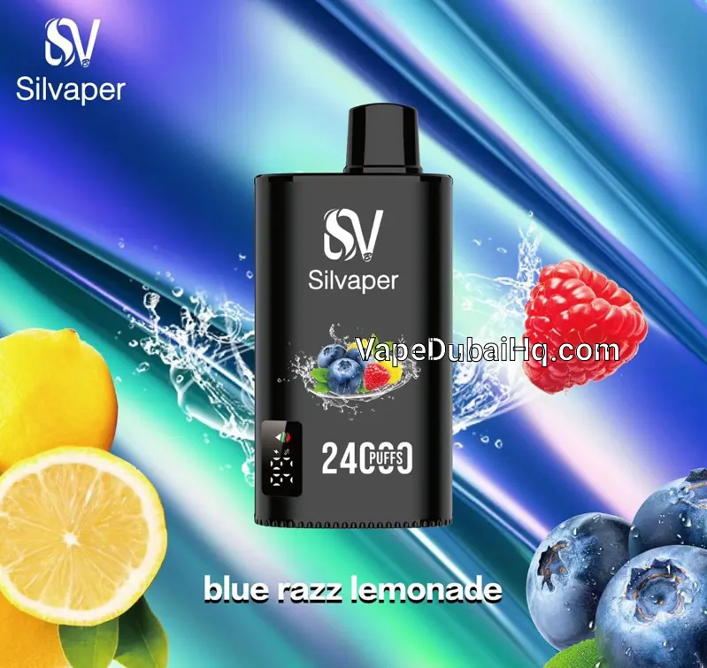 Silvaper 24000 Puffs Blue Razz Lemonade Disposable Vape