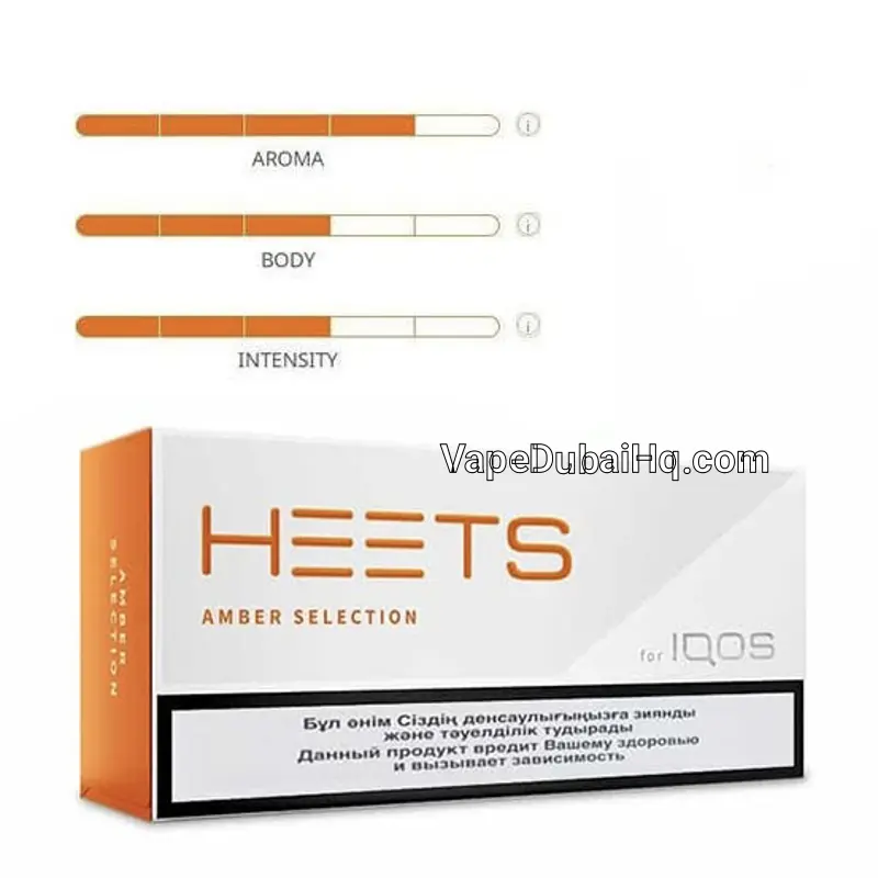 IQOS HEETS Amber Selection