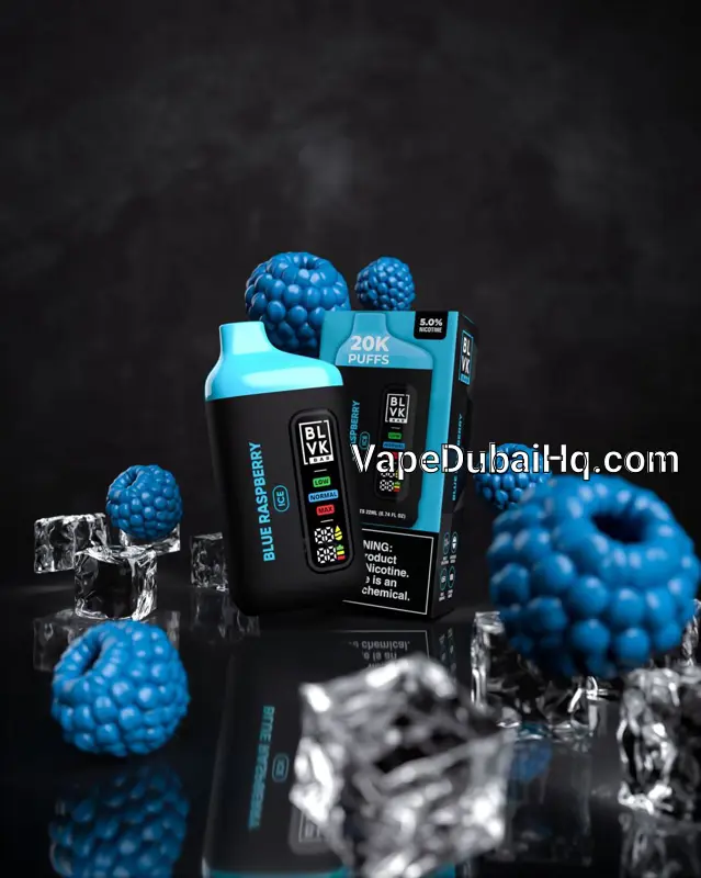 BLVK Blue Raspberry Ice 20000 Puffs – 5% Nicotine