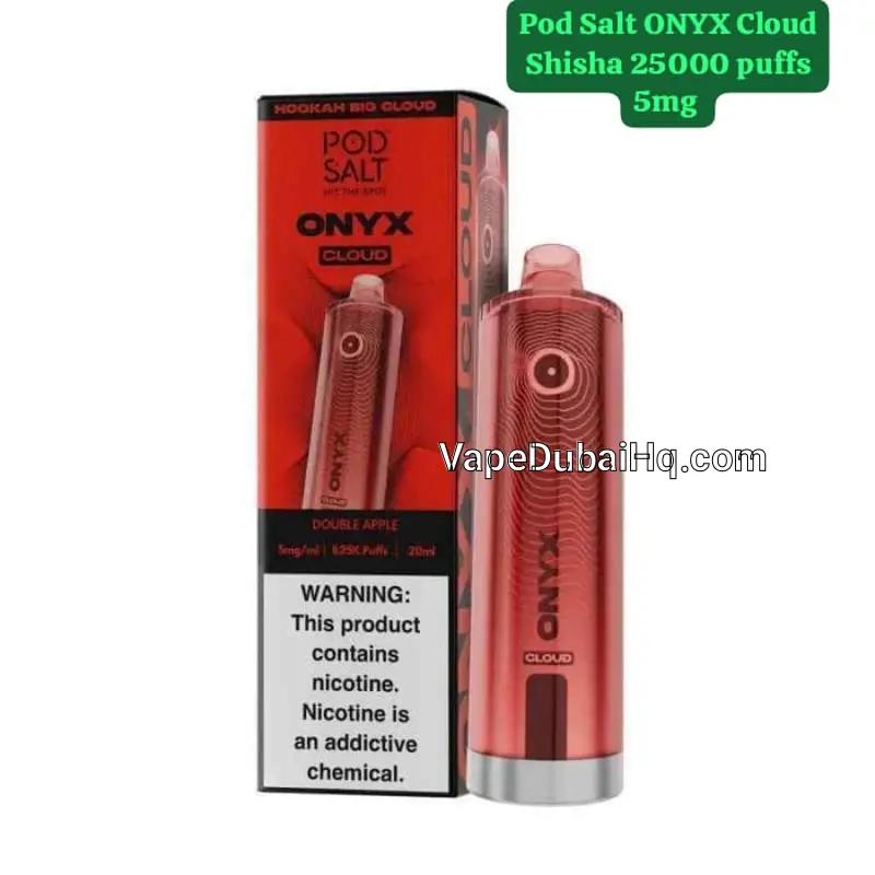 Pod Salt ONYX Cloud Double Apple 25000 Puffs – 5% Nicotine