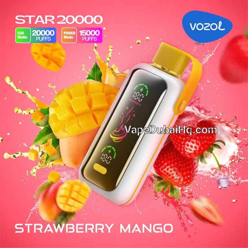 Strawberry Mango 20000 Puffs – Vozol Star