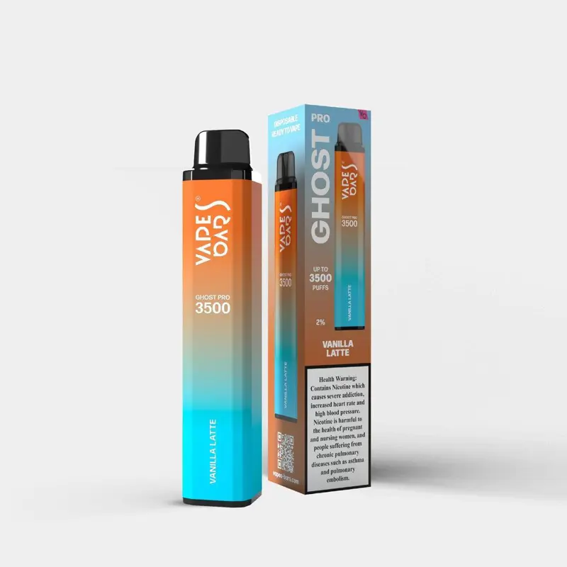 Vanilla Latte – VapeBar Ghost 3500