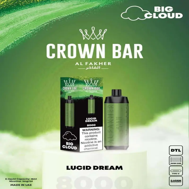 Lucid Dream 8000 Puffs -  Al Fakher Vape