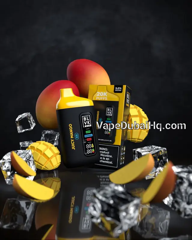 BLVK Juicy Mango Ice 20000 Puffs – 5% Nicotine