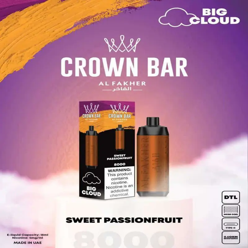 Sweet Passionfruit 8000 Puffs -  Al Fakher Vape