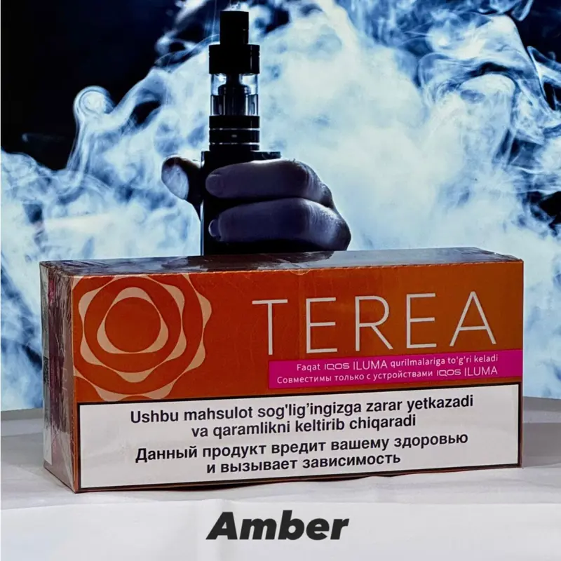 TEREA Amber – IQOS ILUMA Heatsticks (Uzbekistan Edition)