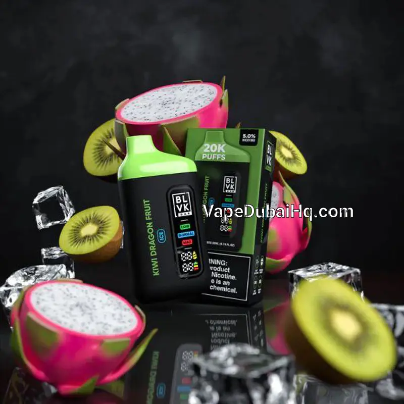 BLVK Kiwi Dragon Fruit Ice 20000 Puffs – 5% Nicotine