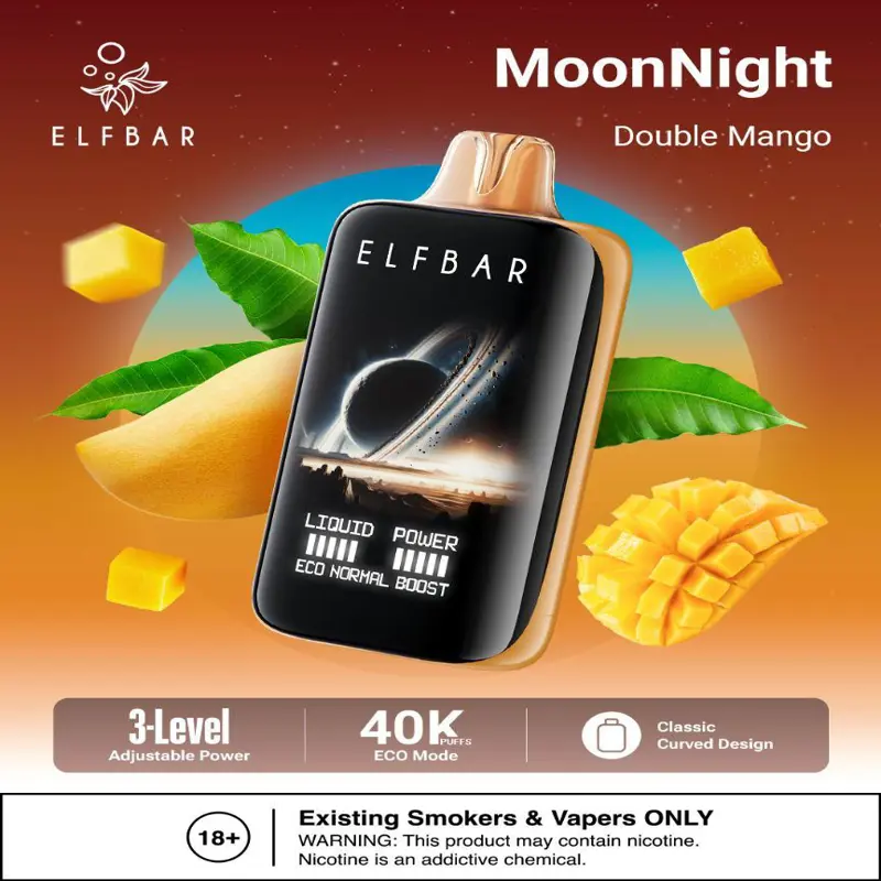 Double Mango 40000 Puffs – Elfbar MoonNight