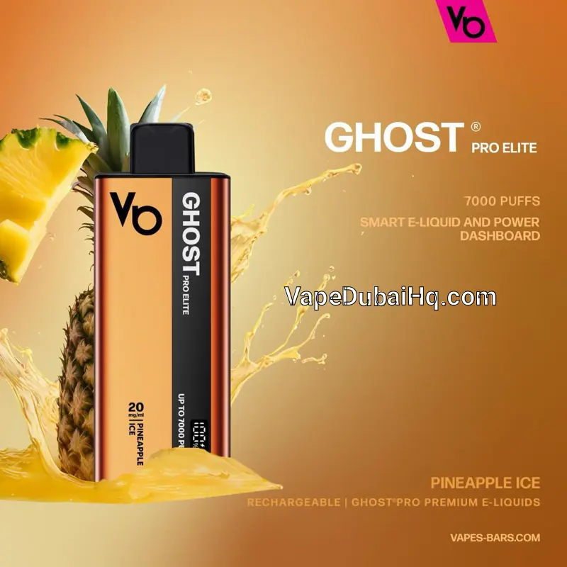 Pineapple Ice 7000 Puffs Ghost Pro Elite
