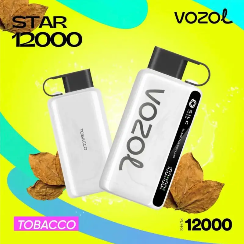 Tobacco 12000 Puffs – Vozol Star