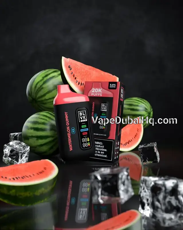 BLVK Watermelon Gummy Ice 20000 Puffs – 5% Nicotine