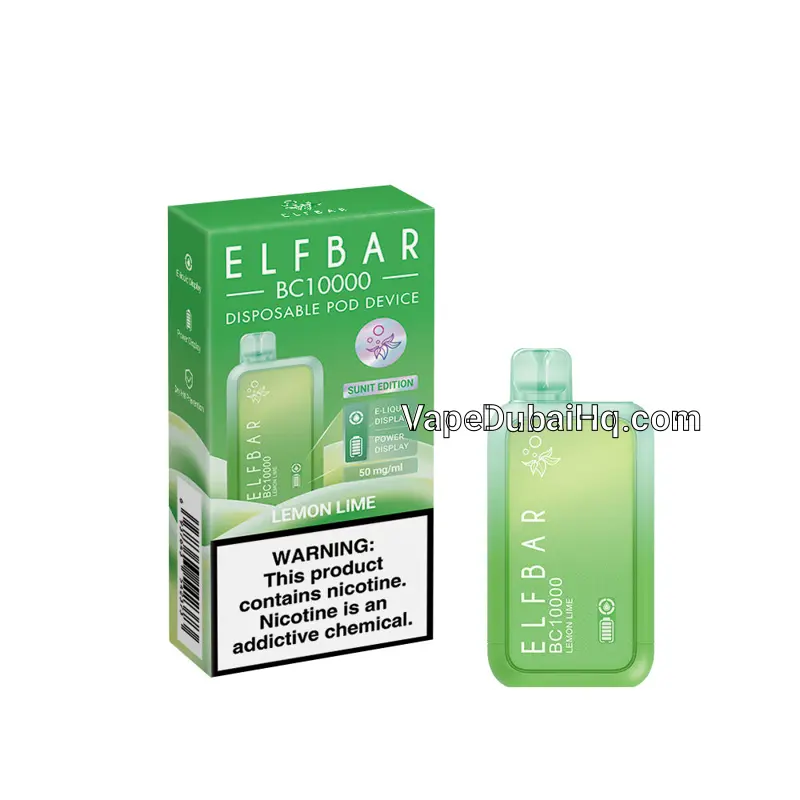 Lemon Lime Ice 10000 Puffs – Elfbar BC10000