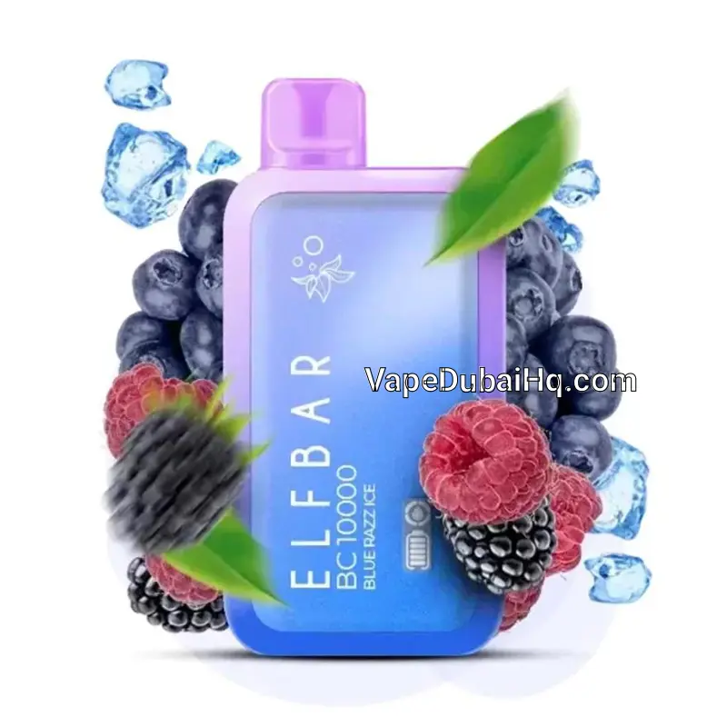 Blue Razz Ice 10000 Puffs – Elfbar BC10000