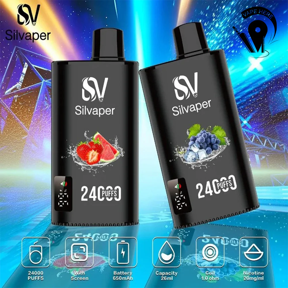 Silvaper 24000 Puffs Disposable Vape Dubai